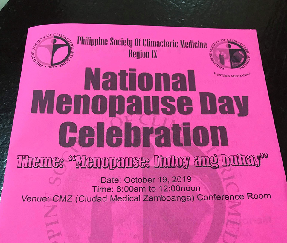 Menopause Day Celebration
